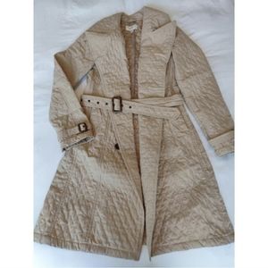 BEIGE Merano Trench Coat Size Medium